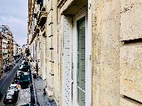 cool balcony of Saint Germain des pres - Abbé Grégoire luxury apartment