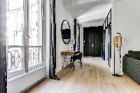 cool doors to the balcony of Champs Elysées - Foch - 1 Bedroom luxury apartment