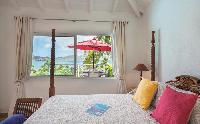 clean bedroom linens in Saint Barth Villa Alizée D'Eden luxury holiday home, vacation rental