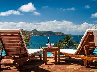 fantastic sea view from Saint Barth Villa Alizée D'Eden luxury holiday home, vacation rental