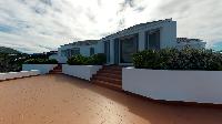 cool exterior of Saint Barth Villa Cap Au Vent luxury holiday home, vacation rental