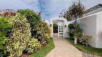 lush garden of Saint Barth Villa Cap Au Vent luxury holiday home, vacation rental