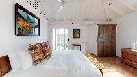 clean bed sheets in Saint Barth Villa Cap Au Vent luxury holiday home, vacation rental