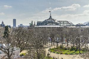 amazing view from Champs Elysées - Matignon Penthouse luxury apartment