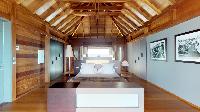 incredible ceiling of Saint Barth Villa Joy luxury holiday home, vacation rental