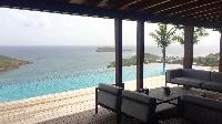 beautiful seafront Saint Barth Villa Joy luxury holiday home, vacation rental