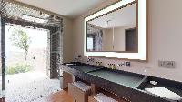swanky bathroom ib Saint Barth Villa Joy luxury holiday home, vacation rental