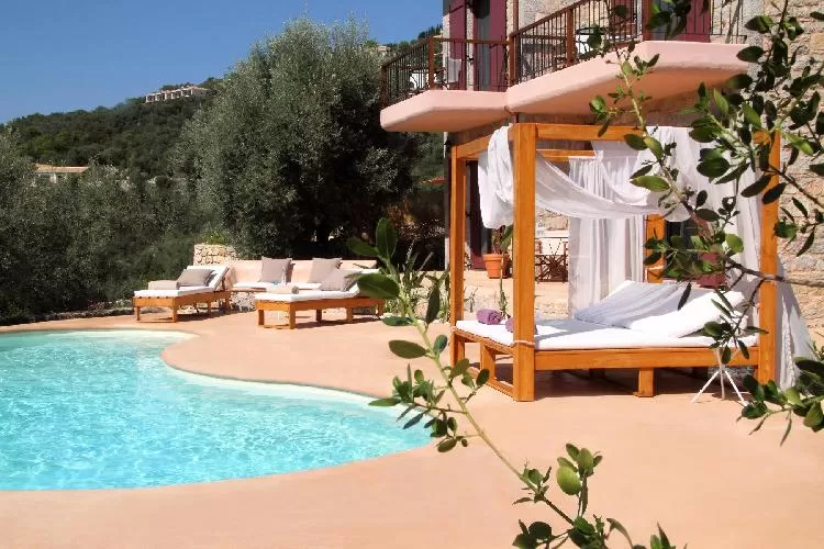 marvelous Lefkas Amapola Villa Agapi luxury holiday home, vacation rental