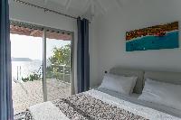 clean bed sheets in Saint Barth Villa Pointe Milou luxury holiday home, vacation rental