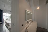 clean bathroom in Saint Barth Villa Pointe Milou luxury holiday home, vacation rental