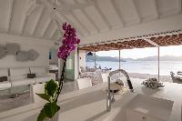 incredible ceiling of Saint Barth Villa Pointe Milou luxury holiday home, vacation rental