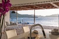 awesome sea view from Saint Barth Villa Pointe Milou luxury holiday home, vacation rental