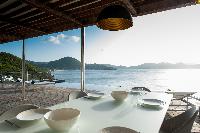 amazing sea view from Saint Barth Villa Pointe Milou luxury holiday home, vacation rental