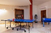 cool game room in Saint Barth Villa Acamar luxury holiday home, vacation rental