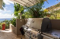 lush garden of Saint Barth Villa Acamar luxury holiday home, vacation rental