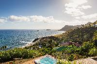 amazing sea view from Saint Barth Villa Acamar luxury holiday home, vacation rental