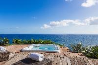 cool hot tub in Saint Barth Villa Acamar luxury holiday home, vacation rental