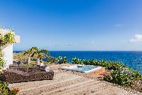 awesome sea view from Saint Barth Villa Acamar luxury holiday home, vacation rental