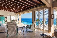 incredible lanai of Saint Barth Villa Acamar luxury holiday home, vacation rental