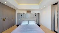 clean bedroom linens in Saint Barth Villa Romane luxury holiday home, vacation rental