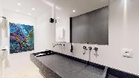 dapper lavatory in Saint Barth Villa Romane luxury holiday home, vacation rental