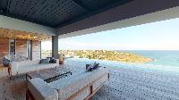 cool lanai of Saint Barth Villa Romane luxury holiday home, vacation rental