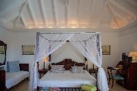 clean bed sheets in Saint Barth Villa Tortue luxury holiday home, vacation rental
