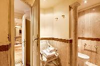 an elegant toilet in a Paris luxury apartment