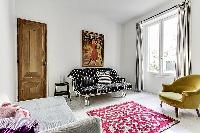 awesome bedroom furnishings in Port Royal - Les Gobelins luxury apartment