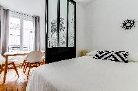 awesome bedroom of Beaugrenelle - Saint Charles luxury apartment