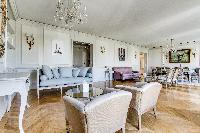 pretty living room of Champs Elysées - Foch III - 3 Bedrooms luxury apartment