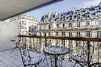 awesome balcony of Trocadéro - Poincaré 3 Bedrooms I luxury apartment