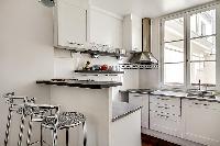 nice kitchen of Saint Germain des Prés - Bonaparte luxury apartment