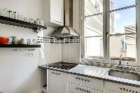 modern kitchen of Saint Germain des Prés - Bonaparte luxury apartment