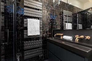 swank bathroom in Boulevard de Bonne Nouvelle IV luxury apartment
