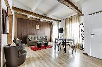 2-bedroom Paris luxury apartment with blend of contemporary design and ancient arts