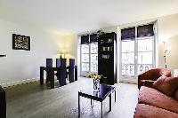 charming living room with balcony at Saint Germain des Prés - Dragon II luxury apartment