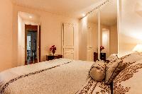 clean bedding in Saint Germain des Pres - Rennes II luxury apartment