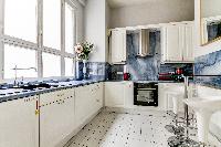 fresh interiors of Champs Elysées - Paul Baudry 1 bedroom luxury apartment