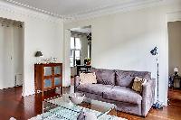 tastefully decorated 3-bedroom Paris luxury apartment