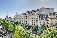 stunning view from the Paris luxury apartment
