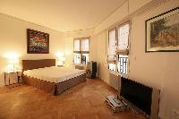 charming bedroom in Passy La Tour luxury apartment