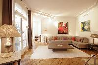 nice living room of Passy - Raynouard II luxury apartment