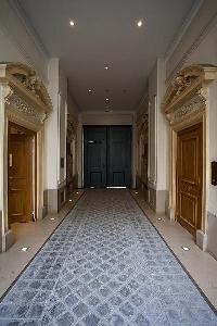 hallway in a 2-bedroom Paris luxury apartment