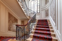 elegant stairs  in a 2-bedroom Paris luxury apartment