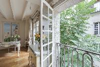 cool balcony of Notre Dame - Colbert Suite luxury apartment