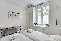 fresh bedding in Saint Germain des Prés - Luxembourg Suite luxury apartment