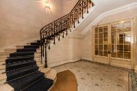 extravagant stairs in a 3-bedroom Paris luxury apartment