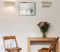 dining area for 2 in a 1-bedroom Paris luxury apartment