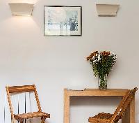 dining area for 2 in a 1-bedroom Paris luxury apartment